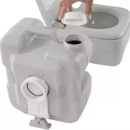 BAÑO PORTATIL REUTILIZABLE DE 20 LITROS PARA CAMPING Y EXTERIORES - 3