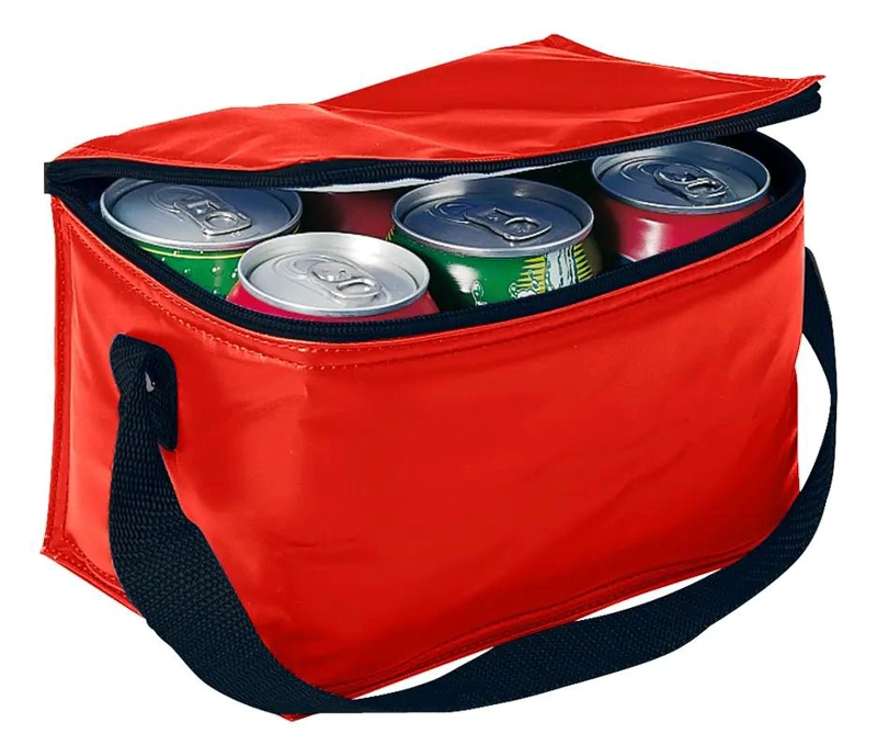 LONCHERA TE RMICA PORTATIL PARA 6 LATAS CON DISEÑO COMPACTO - 1