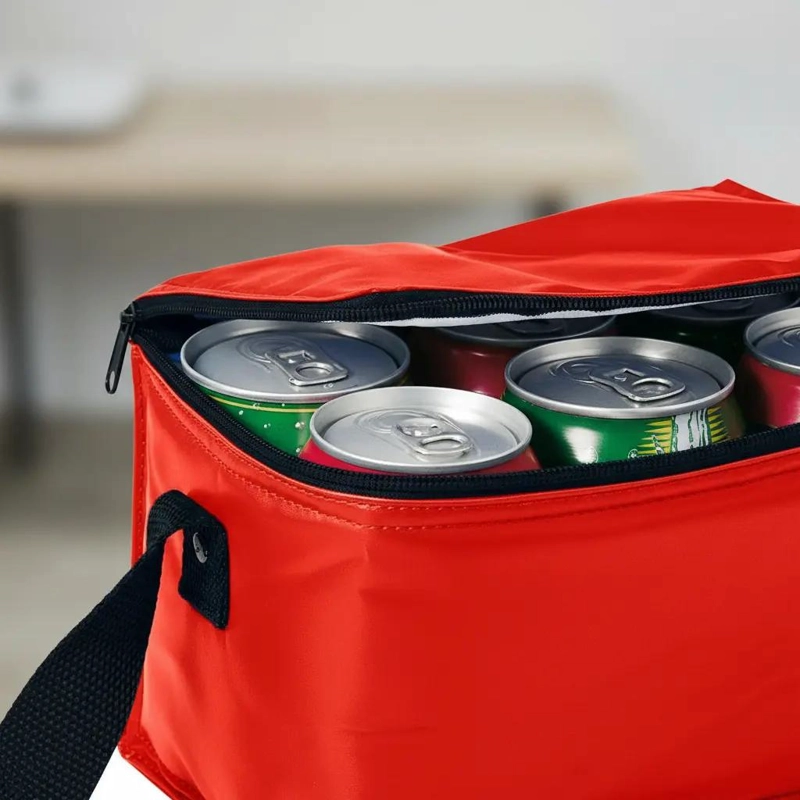 LONCHERA TE RMICA PORTATIL PARA 6 LATAS CON DISEÑO COMPACTO - 3
