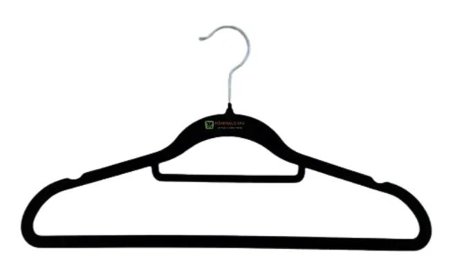 SET DE 20 COLGADORES DE TERCIOPELO ANTIDESLIZANTE DE 42 CM - 1
