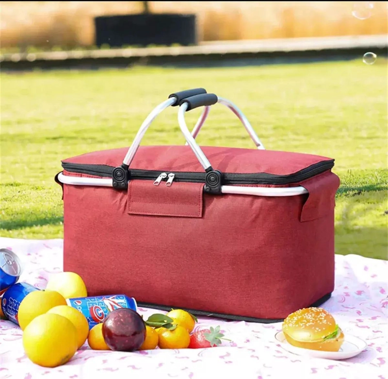 BOLSO TE RMICO PLEGABLE PARA PICNIC CON CAPACIDAD COOLER PORTATIL - 4