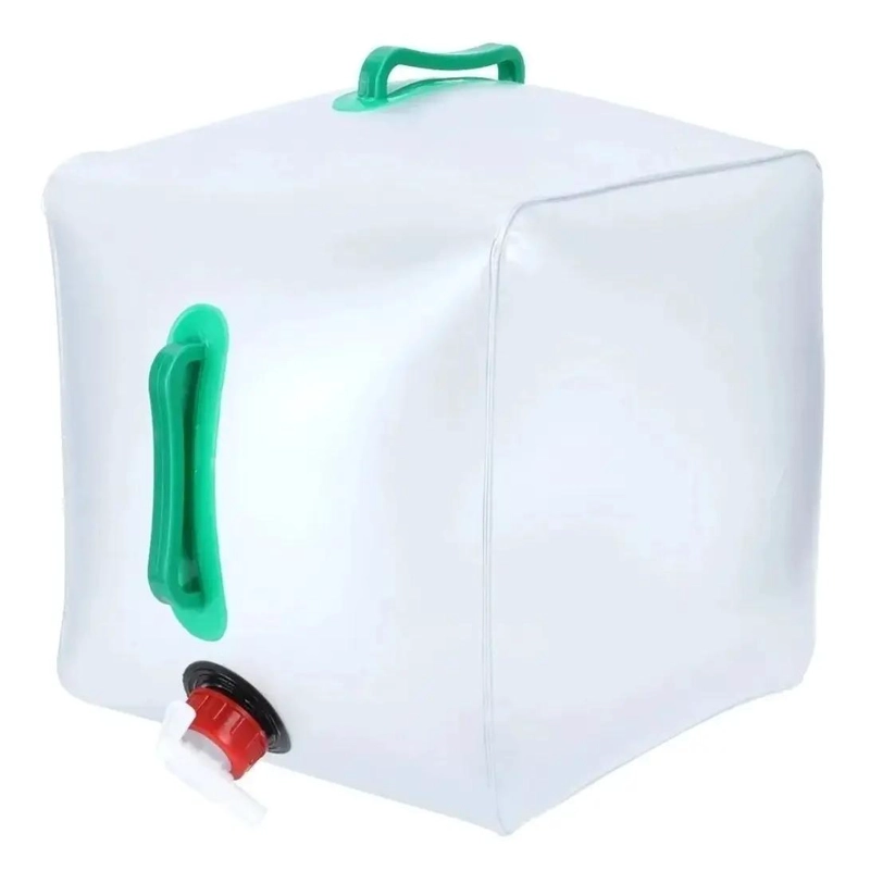BOLSA PLEGABLE PARA BOTELLA DE AGUA PORTATIL CAPACIDAD 20 LITROS - 1