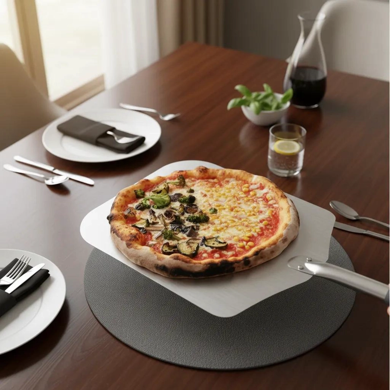 PALA PARA PIZZA CON MANGO DE 30,5 X 35,5 CM PARA HORNO - 2