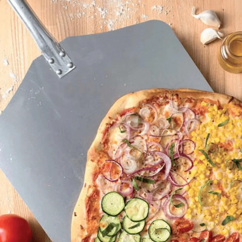 PALA PARA PIZZA CON MANGO DE 30,5 X 35,5 CM PARA HORNO - 4