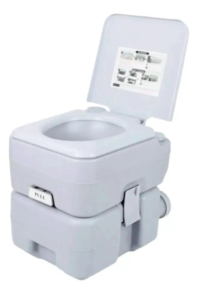 INODORO QUIMICO PORTATIL PARA CAMPING CON CAPACIDAD DE 20 LITROS - 1