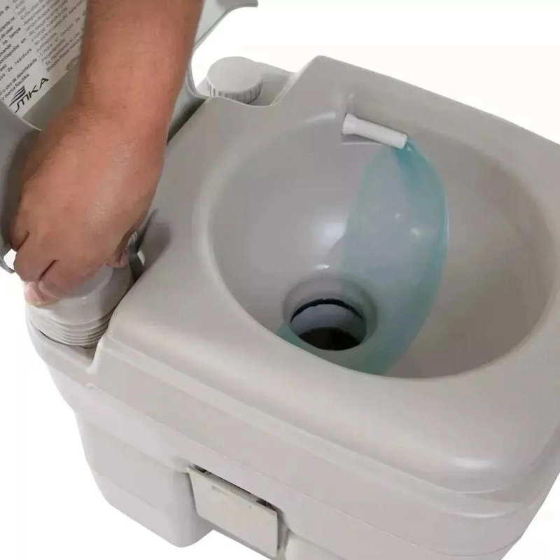 INODORO QUIMICO PORTATIL PARA CAMPING CON CAPACIDAD DE 20 LITROS - 3