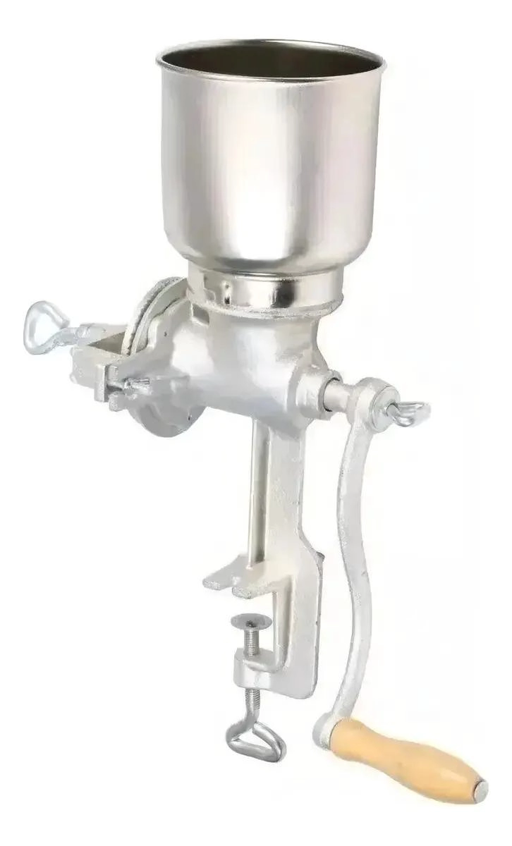 MOLINO MANUAL METALICO PARA MAIZ Y CHOCLO CON DISEÑO RESISTENTE - 2