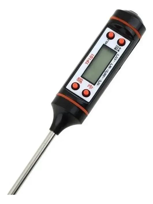 TERMOMETRO DIGITAL PARA ALIMENTOS CON RANGO DE -50 A 300 GRADOS CELSIUS - 3