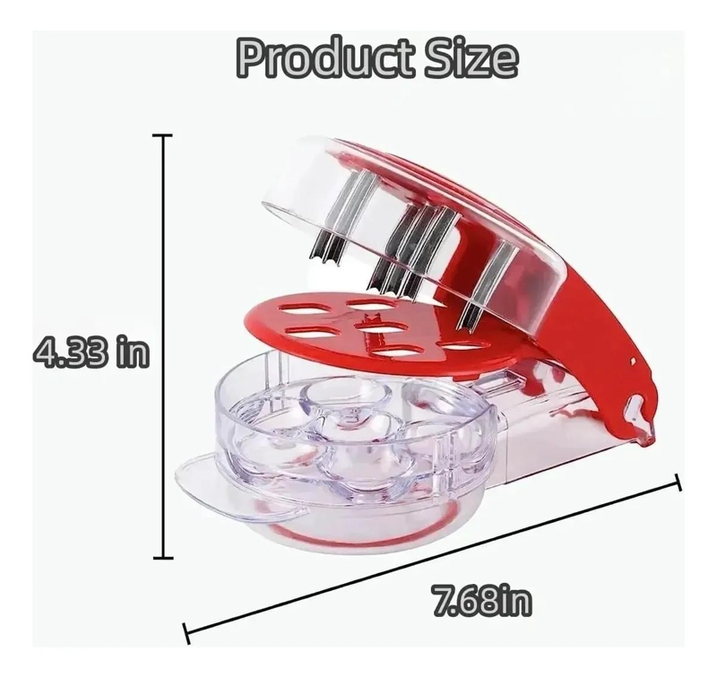 DESHUESADOR MANUAL PARA CEREZAS Y ACEITUNAS CON DISEÑO POROSO - 2