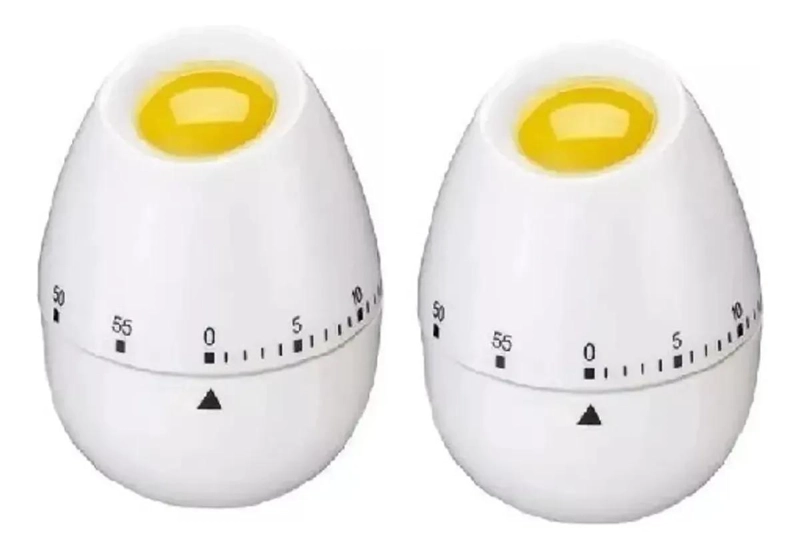 SET DE 2 TEMPORIZADORES DIGITALES PARA COCINA CON ALARMA SONORA - 1
