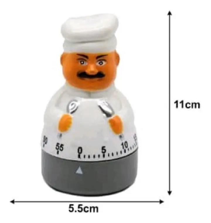 SET DE 2 TEMPORIZADORES DIGITALES PARA COCINA CON ALARMA SONORA - 4