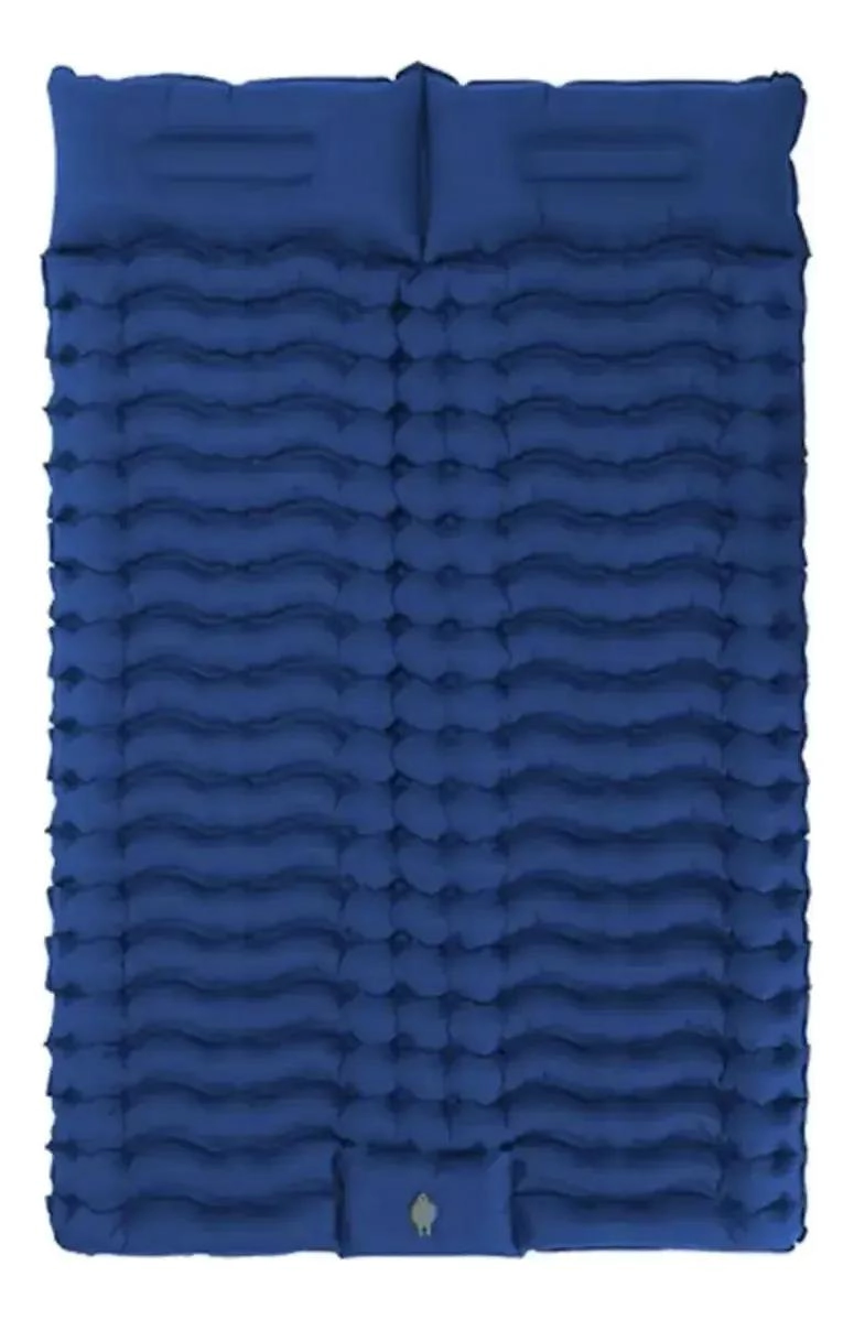 COLCHONETA AUTOINFLABLE PARA DOS PERSONAS COMPACTA Y LIVIANA - 4