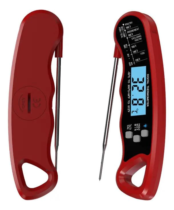 TERMOMETRO DIGITAL PARA CARNES CON SONDA Y RANGO DE -50 A 300 GRADOS CELSIUS - 2