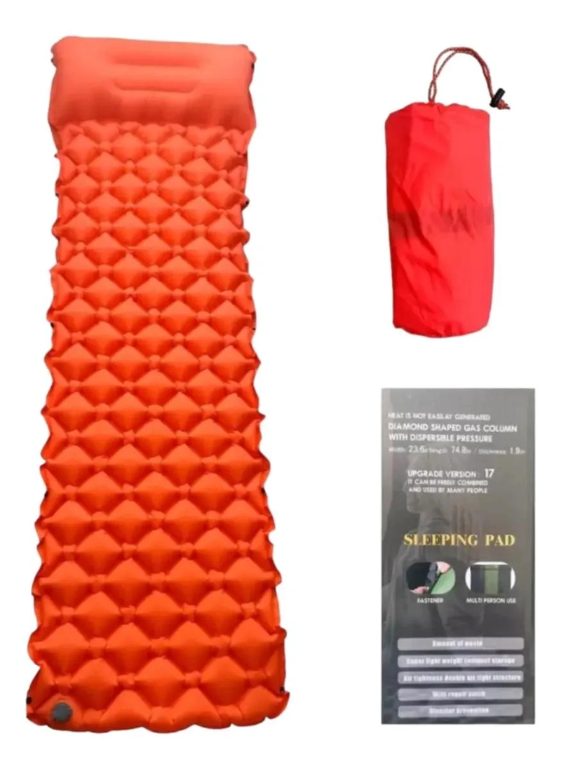 COLCHONETA INFLABLE PORTATIL PARA CAMPING Y ACTIVIDADES AL AIRE LIBRE - 3