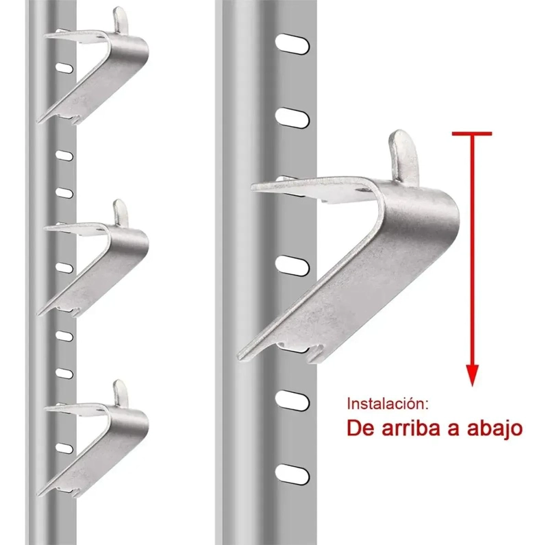 SET DE 12 SOPORTES METALICOS PARA VENTILADORES Y COOLERS - 3