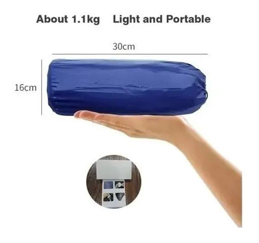 COLCHONETA INFLABLE PLEGABLE PARA CAMPING Y TREKKING OUTDOOR - 3