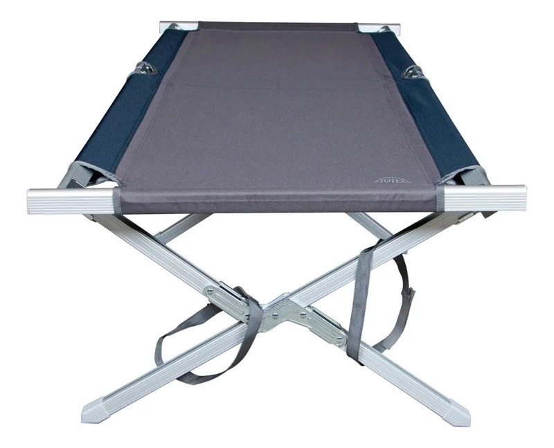 CATRE DE ALUMINIO RESISTENTE COLOR AZUL PARA CAMPING Y EXTERIORES - 2