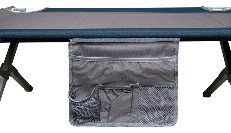 CATRE DE ALUMINIO RESISTENTE COLOR AZUL PARA CAMPING Y EXTERIORES - 4