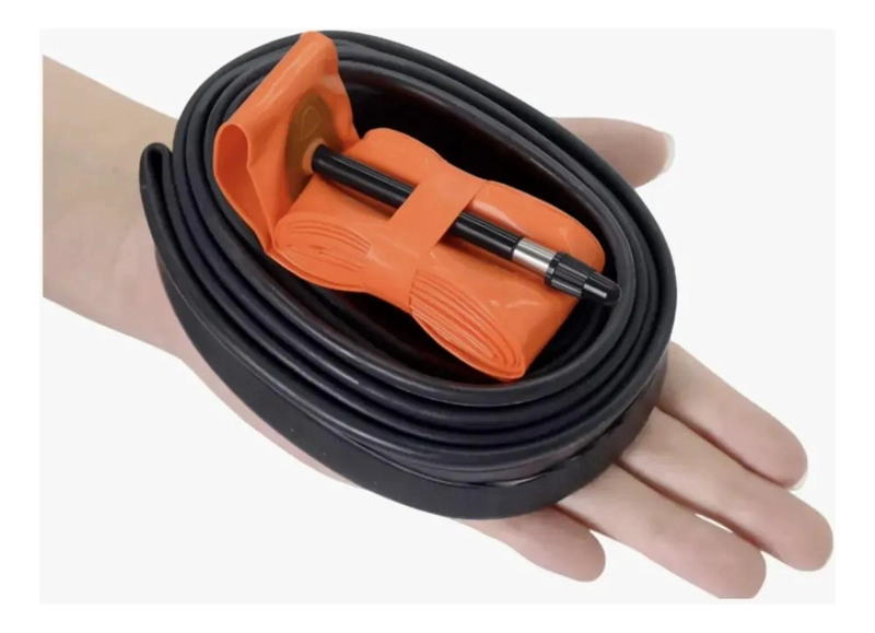 PAR DE CAMARAS ULTRALIGERAS PARA BICICLETA DE RUTA 700X18C-32C CON VALVULA DE 85 - 1