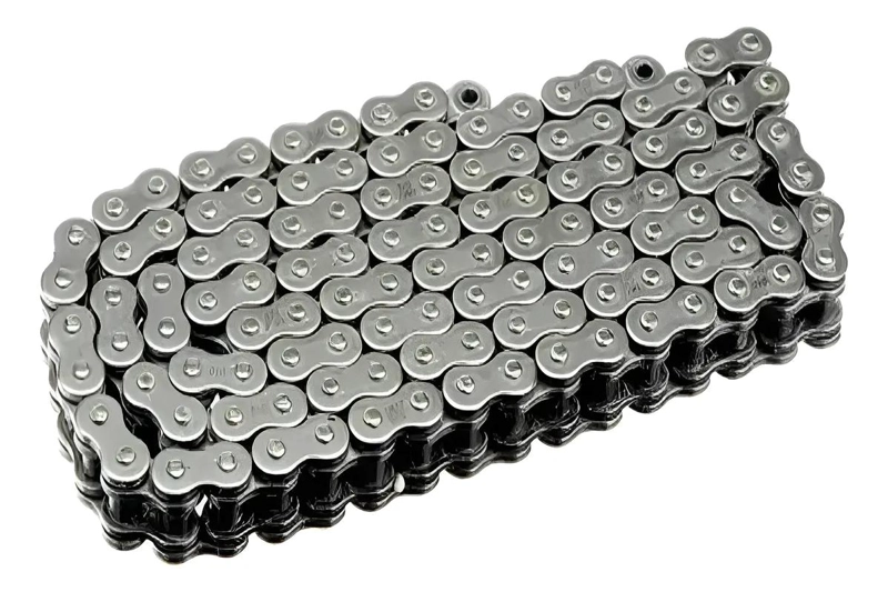 CADENA METALICA RESISTENTE PARA MAQUINARIA CON 128 ESLABONES - 1