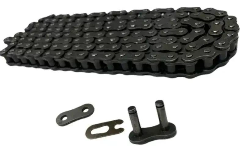 CADENA METALICA RESISTENTE PARA MAQUINARIA CON 128 ESLABONES - 4