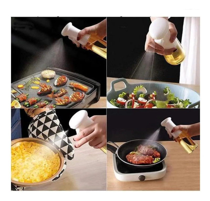 DISPENSADOR DE ACEITE EN SPRAY PARA COCINA CAPACIDAD 200ML - 4