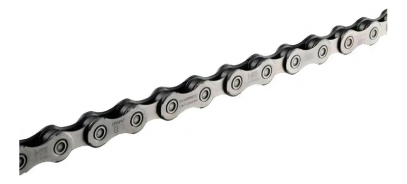 CADENA PARA BICICLETA DE 116 ESLABONES COMPATIBLE CON 8 VELOCIDADES COLOR GRIS - 1