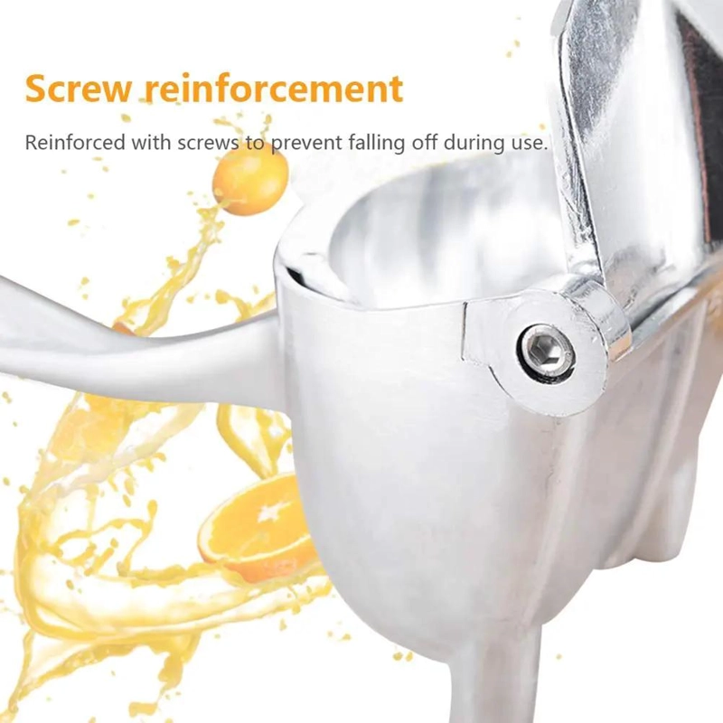 EXPRIMIDOR MANUAL GRANDE PARA LIMONES Y NARANJAS COLOR GRIS - 4