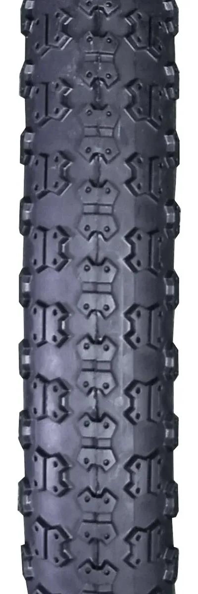 NEUMATICO PARA BICICLETA 20X1.75 CON DISEÑO RESISTENTE Y COLOR NEGRO - 1