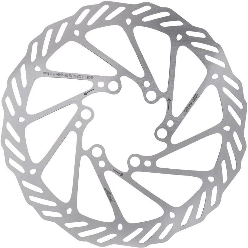 DISCO DE FRENO PARA BICICLETA DE MONTAÑA 180 MM ROTOR RESISTENTE - 1