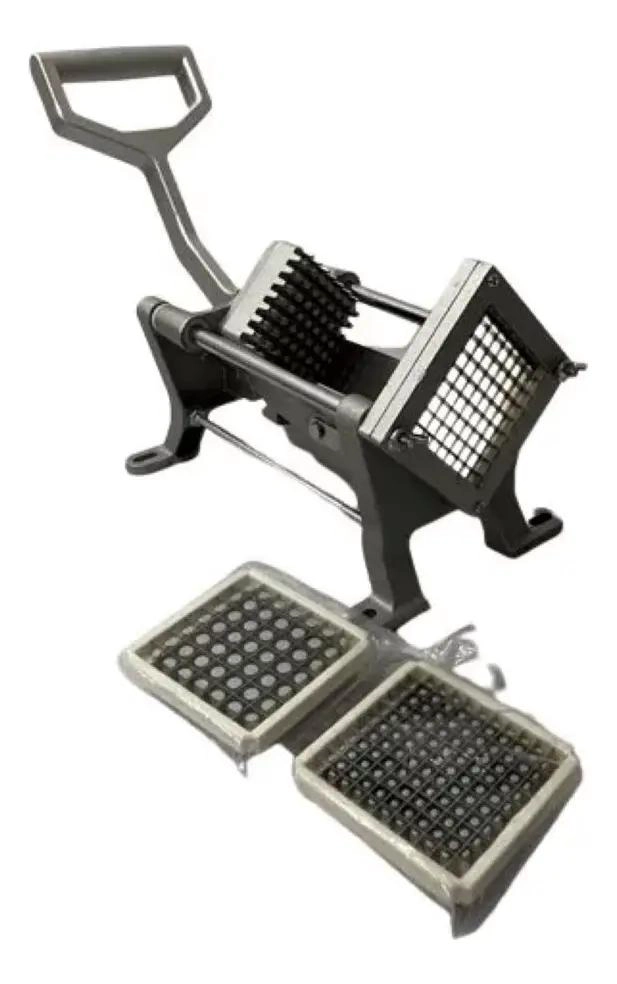 MAQUINA PARA PICAR PAPAS Y CEBOLLAS CON 3 CUCHILLAS INCLUIDAS - 2