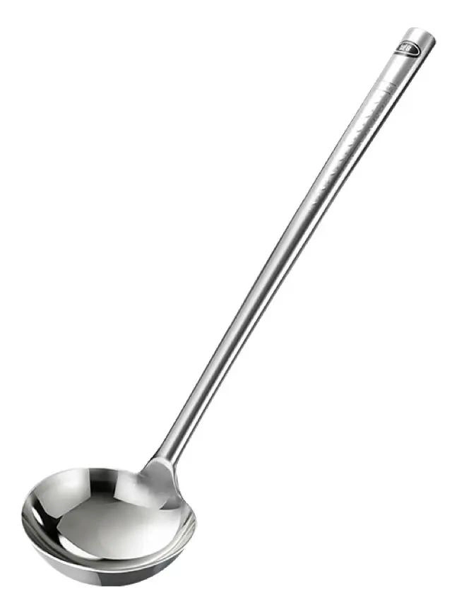 CUCHARON DE ACERO INOXIDABLE PARA SALTEAR TAMAÑO 6 - 1