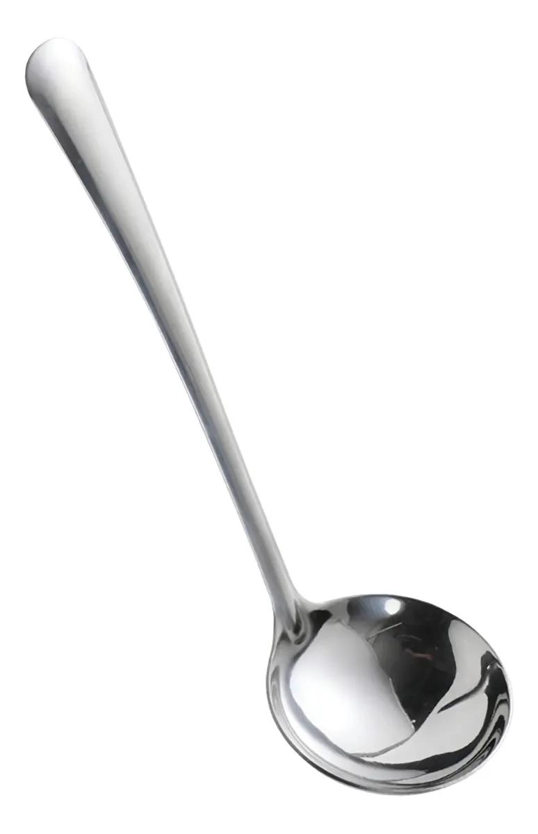 CUCHARON PARA SOPA DE ACERO INOXIDABLE DE 28.6 CM - 4
