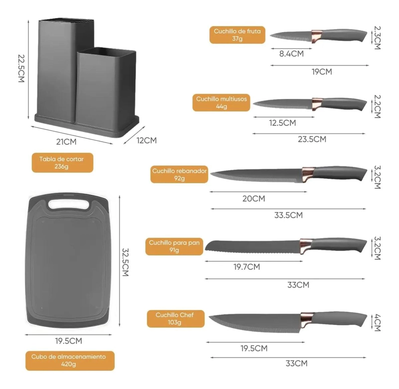 JUEGO DE 18 UTENSILIOS DE COCINA EN SILICONA ANTIADHERENTE - 3