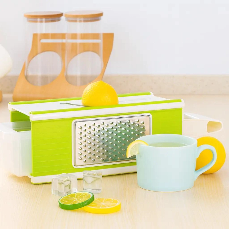 RALLADOR MULTIFUNCIONAL 5 EN 1 PARA VERDURAS Y FRUTAS CON MANDOLINA - 2