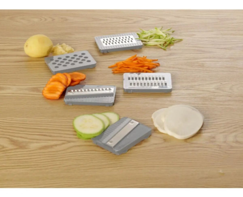 RALLADOR Y PICADOR MULTIUSO PARA VERDURAS CON SISTEMA RAPIDO - 5