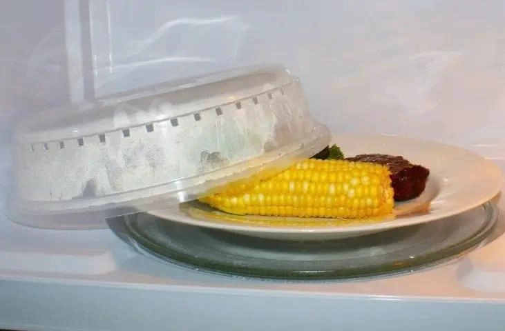 TAPA PLASTICA PARA MICROONDAS SEGURA Y LIBRE DE BPA - 4