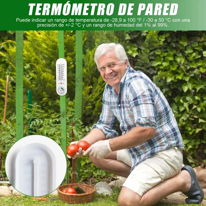 PACK DE 5 TERMOMETROS PARA REFRIGERADOR Y CONGELADOR CON ALTA PRECISION - 4