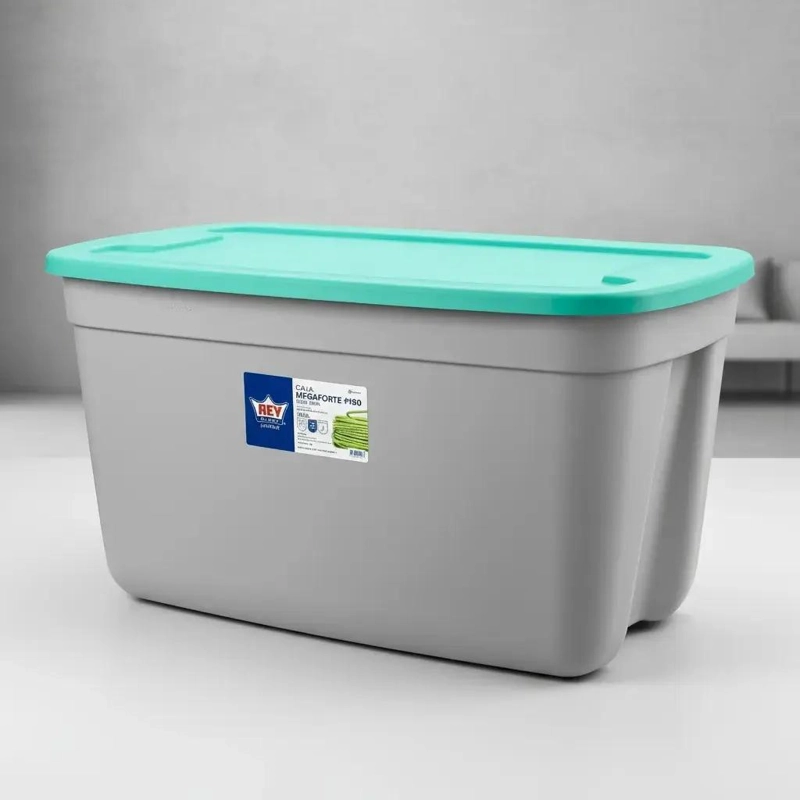 CAJA ORGANIZADORA PARA ALMACENAMIENTO CON CAPACIDAD DE 120 LITROS - 2