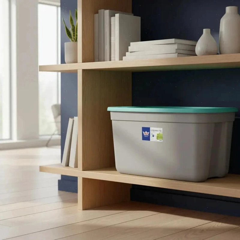 CAJA ORGANIZADORA PARA ALMACENAMIENTO CON CAPACIDAD DE 120 LITROS - 3