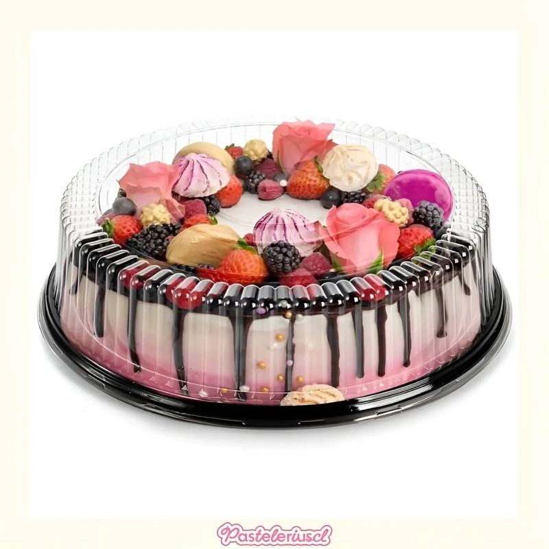 SET DE 50 BANDEJAS PARA TORTA Y PORTA CUPCAKES DE 25X8 CM - 5