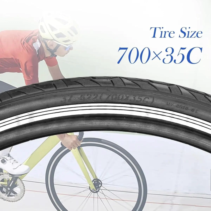 NEUMATICOS PARA BICICLETA HIBRIDA 700X35C RESISTENTES Y DURADEROS - 3