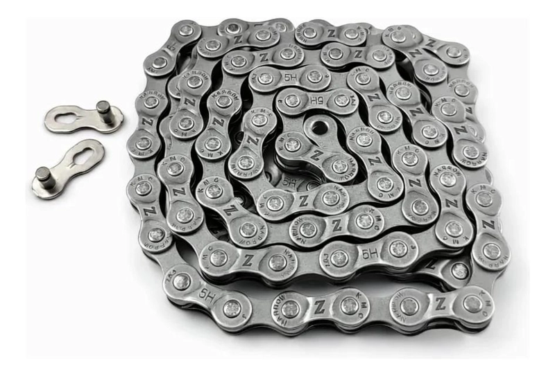 CADENA PARA BICICLETA COMPATIBLE CON 6, 7 Y 8 VELOCIDADES CON ESLABON MISSINGリンク - 1