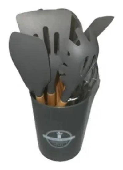 SET DE UTENSILIOS DE COCINA EN SILICONA PARA USO INICIAL - 3