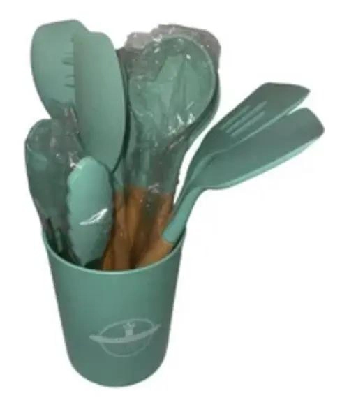 SET DE UTENSILIOS DE COCINA EN SILICONA PARA USO INICIAL - 5