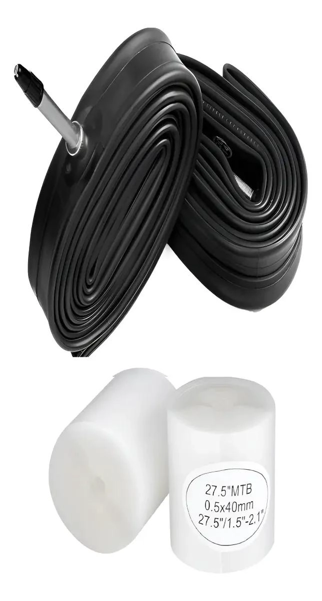 PACK DE 2 CAMARAS PARA BICICLETA 700X23-25 CON CINTA ANTIPINCHAZOS - 1