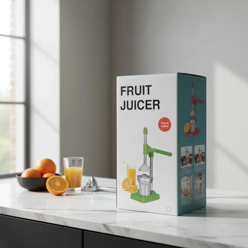 EXPRIMIDOR MANUAL REFORZADO PARA JUGOS FRESCOS DE FRUTAS - 1