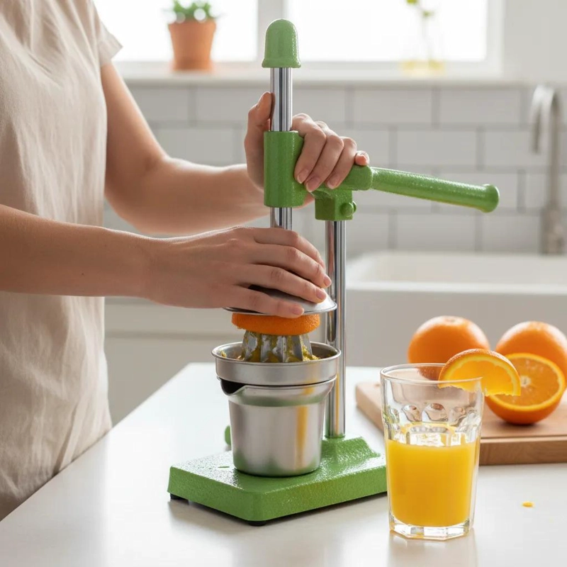 EXPRIMIDOR MANUAL REFORZADO PARA JUGOS FRESCOS DE FRUTAS - 2