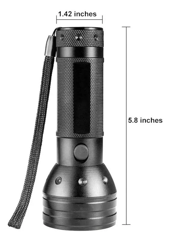 LINTERNA PORTATIL DE LUZ ULTRAVIOLETA PARA USO DOME STICO - 4