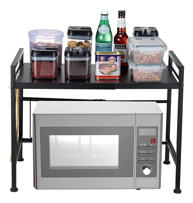 ESTANTE REPISA EXTENSIBLE PARA HORNO MICROONDAS Y ORGANIZACION DE COCINA - 1